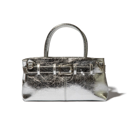 ANNA SUI NYC FAKE LEATHER BELT DESIGN BAG アナスイ エヌワイシー フェイクレザーベルトデザインバッグ 15261327【レディース ショルダーバッグ 2way フェイクレザー メタリック 25FW】