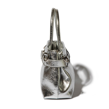 ANNA SUI NYC FAKE LEATHER BELT DESIGN BAG アナスイ エヌワイシー フェイクレザーベルトデザインバッグ 15261327【レディース ショルダーバッグ 2way フェイクレザー メタリック 25FW】