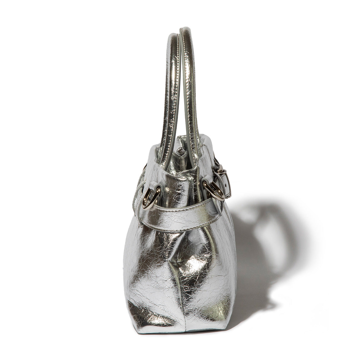 ANNA SUI NYC FAKE LEATHER BELT DESIGN BAG アナスイ エヌワイシー フェイクレザーベルトデザインバッグ 15261327【レディース ショルダーバッグ 2way フェイクレザー メタリック 25FW】