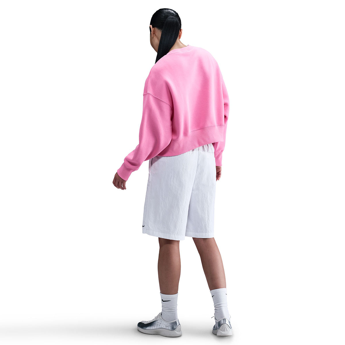 NIKE Sportswear Phoenix Fleece ナイキ ウィメンズ NSW フェニックス フリース L/S クルー OOS DQ5762【レディース クルーネック スウェットシャツ オーバーサイズ 25FW】