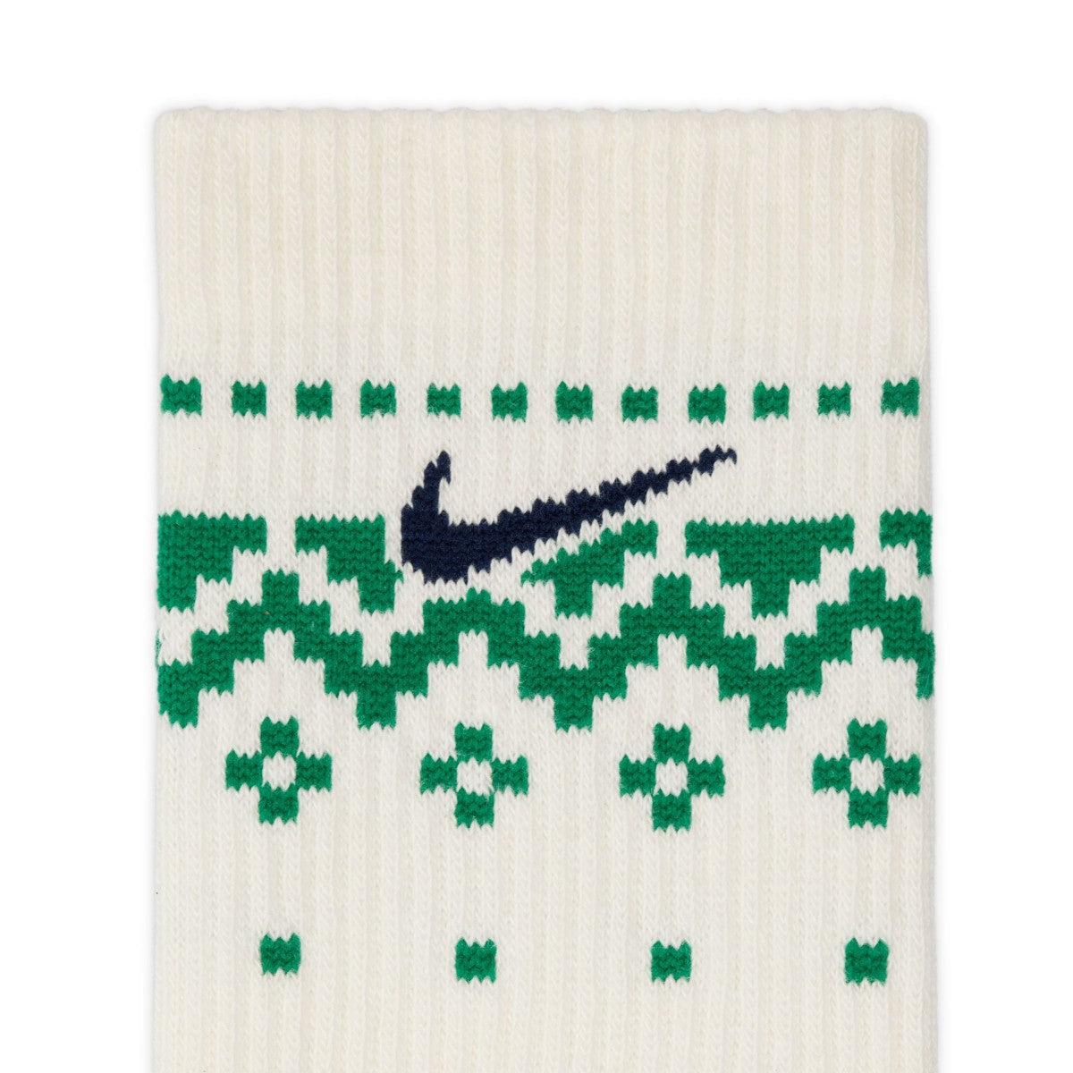 NIKE Everyday Plus Cushioned Winter Wonderland Crew Socks (2 Pairs) ナイキ エブリデイ プラス クッションド ウィンター ワンダーランド クルー ソックス (2足) HV6939-901【メンズ 速乾性 通気性 快適性 フィット サポート 吸汗 25FW】