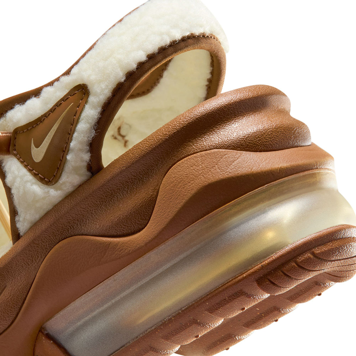 NIKE Air Max Koko ナイキ ウィメンズ エア マックス ココ サンダル WNTR NA HV8558-200【レディース サンダル 厚底 ボリュームソール フェイクファー 25FW】