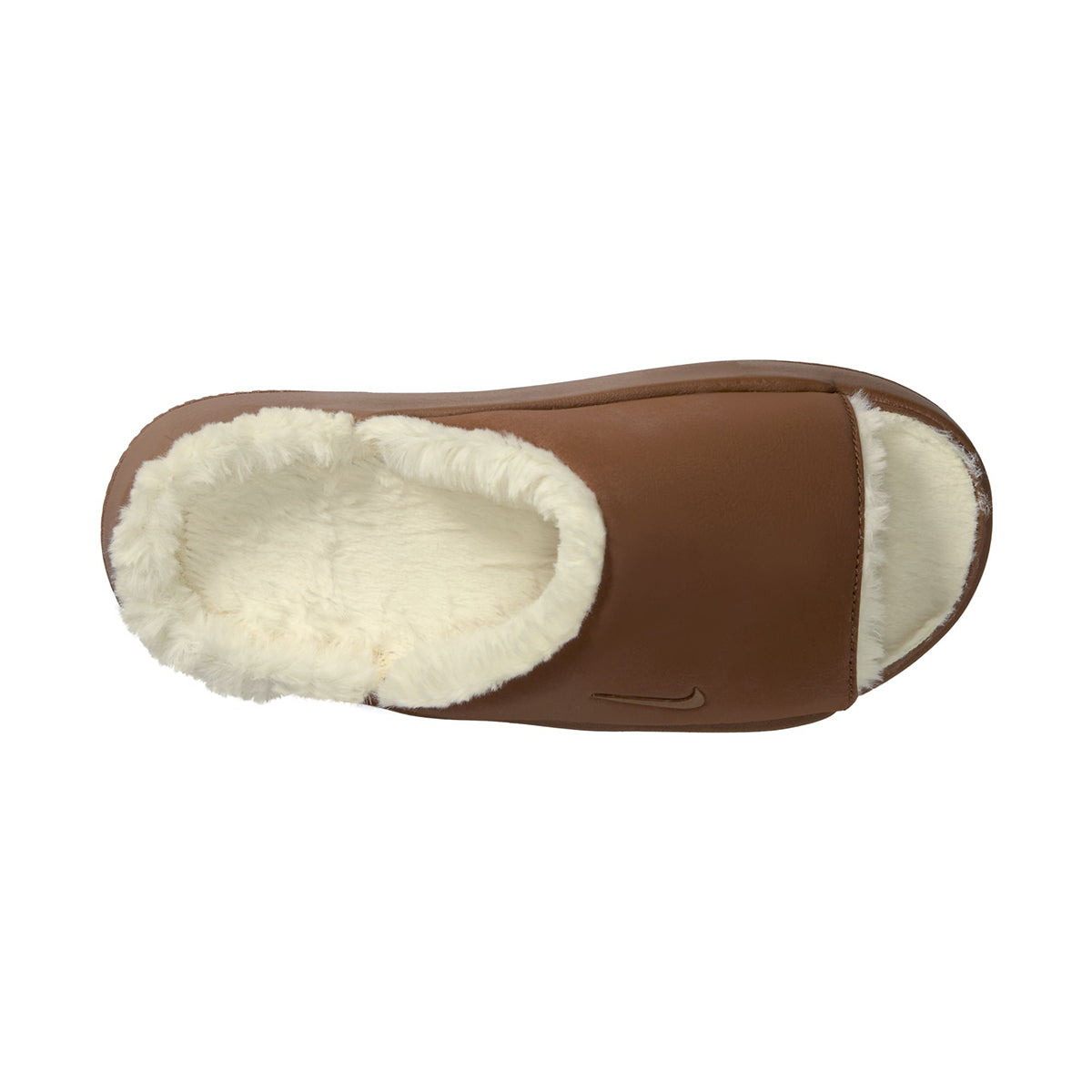 NIKE Calm Elevation Fur ナイキ ウィメンズカーム エレベーション ファー HV8560-200【レディース スライドサンダル 厚底 ボリュームソール 25FW】