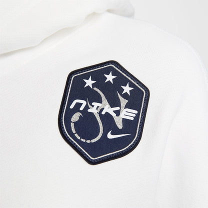 NIKE AS W NSW OS FLC CROP ナイキ ウィメンズ オーバーサイズ クロップド フレンチテリー プルオーバーフーディ IO0468【レディース クロップド丈 スウェットパーカー レース 25FW】