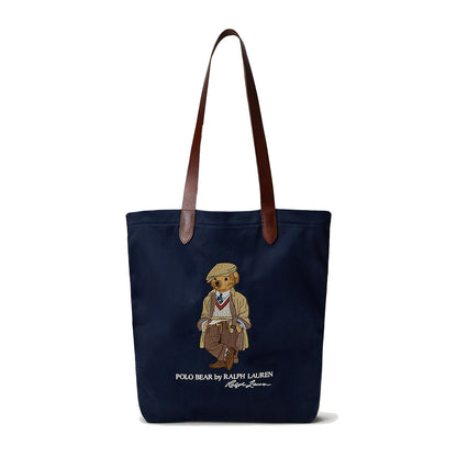 POLO RALPH LAUREN POLO BEAR SHOPPER TOTE ポロ ラルフ ローレン ポロ ベア ショッパー トート MAPOBGS0G620248410【メンズ トートバッグ コットンキャンバス B4 25FW】