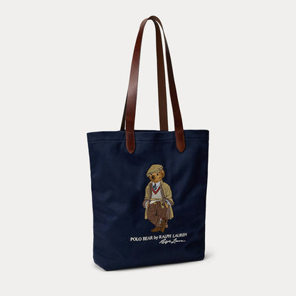 POLO RALPH LAUREN POLO BEAR SHOPPER TOTE ポロ ラルフ ローレン ポロ ベア ショッパー トート MAPOBGS0G620248410【メンズ トートバッグ コットンキャンバス B4 25FW】