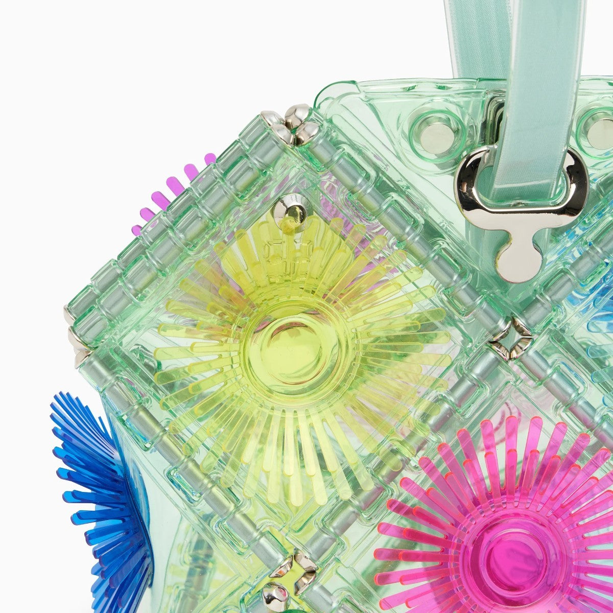 52 by HIKARUMATSUMURA SABOTEN MULTI ゴジュウニバイヒカルマツムラ サボテン マルチ 14BP005【レディース トートバッグ アイコンバッグ マグネット開け口 カラフル 25FW】