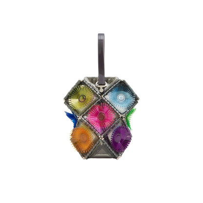 52 by HIKARUMATSUMURA SABOTEN MULTI ゴジュウニバイヒカルマツムラ サボテン マルチ 14BP005【レディース トートバッグ アイコンバッグ マグネット開け口 カラフル 25FW】