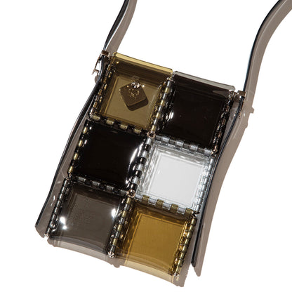 52 by HIKARUMATSUMURA POCKET SMOKY ゴジュウニバイヒカルマツムラ ポケットスモーキー 14BP007【レディース バッグ  ショルダー 3WAY 軽量 PVC素材 25FW】