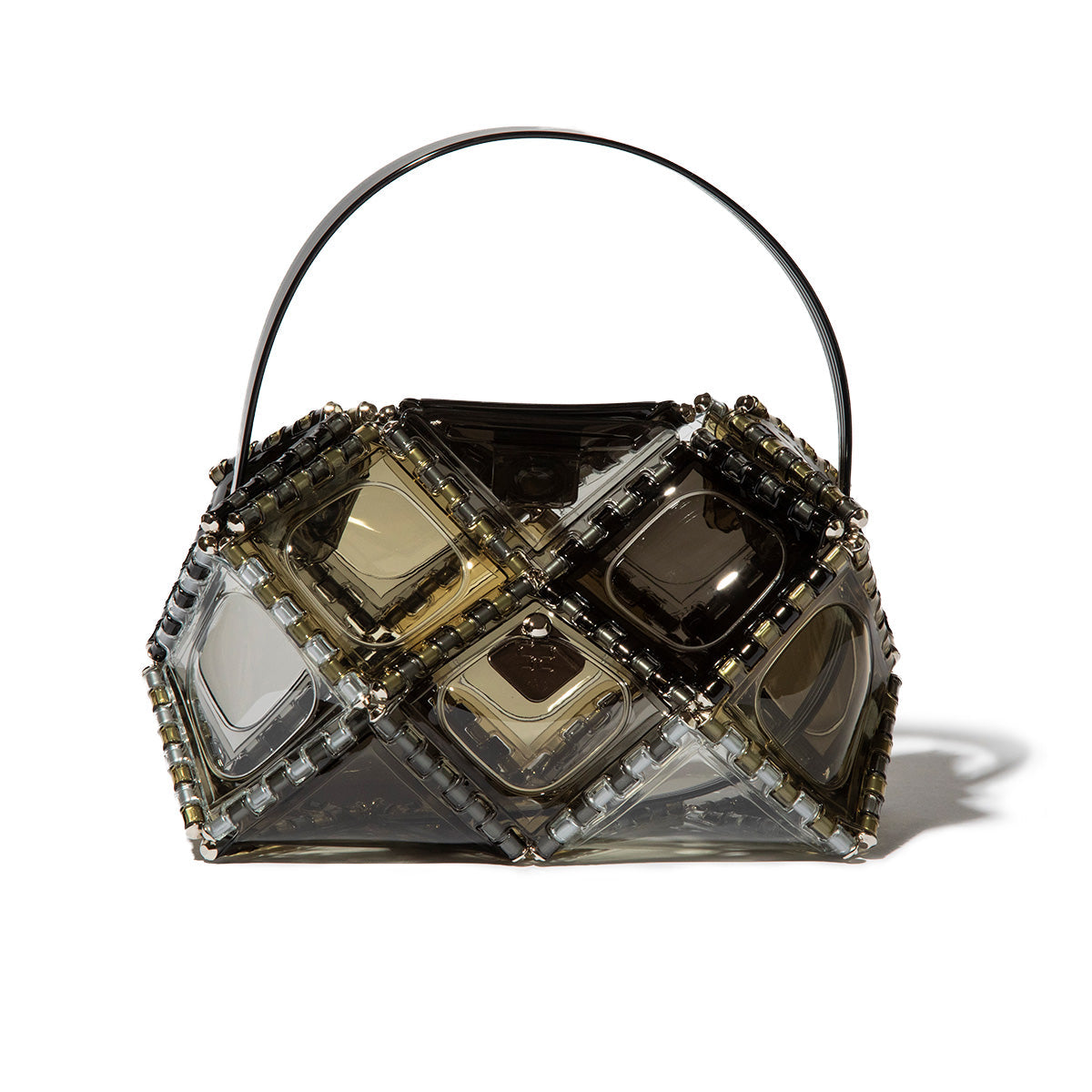 52 by HIKARUMATSUMURA CANDY SMOKY S ゴジュウニバイヒカルマツムラ キャンディスモーキーS 14BP037【レディース ハンドバッグ ショルダー 2WAY 軽量 PVC素材 25FW】