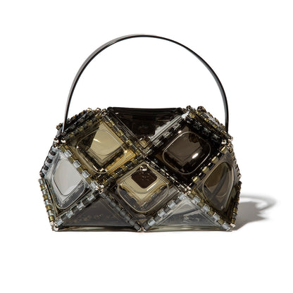 52 by HIKARUMATSUMURA CANDY SMOKY S ゴジュウニバイヒカルマツムラ キャンディスモーキーS 14BP037【レディース ハンドバッグ ショルダー 2WAY 軽量 PVC素材 25FW】