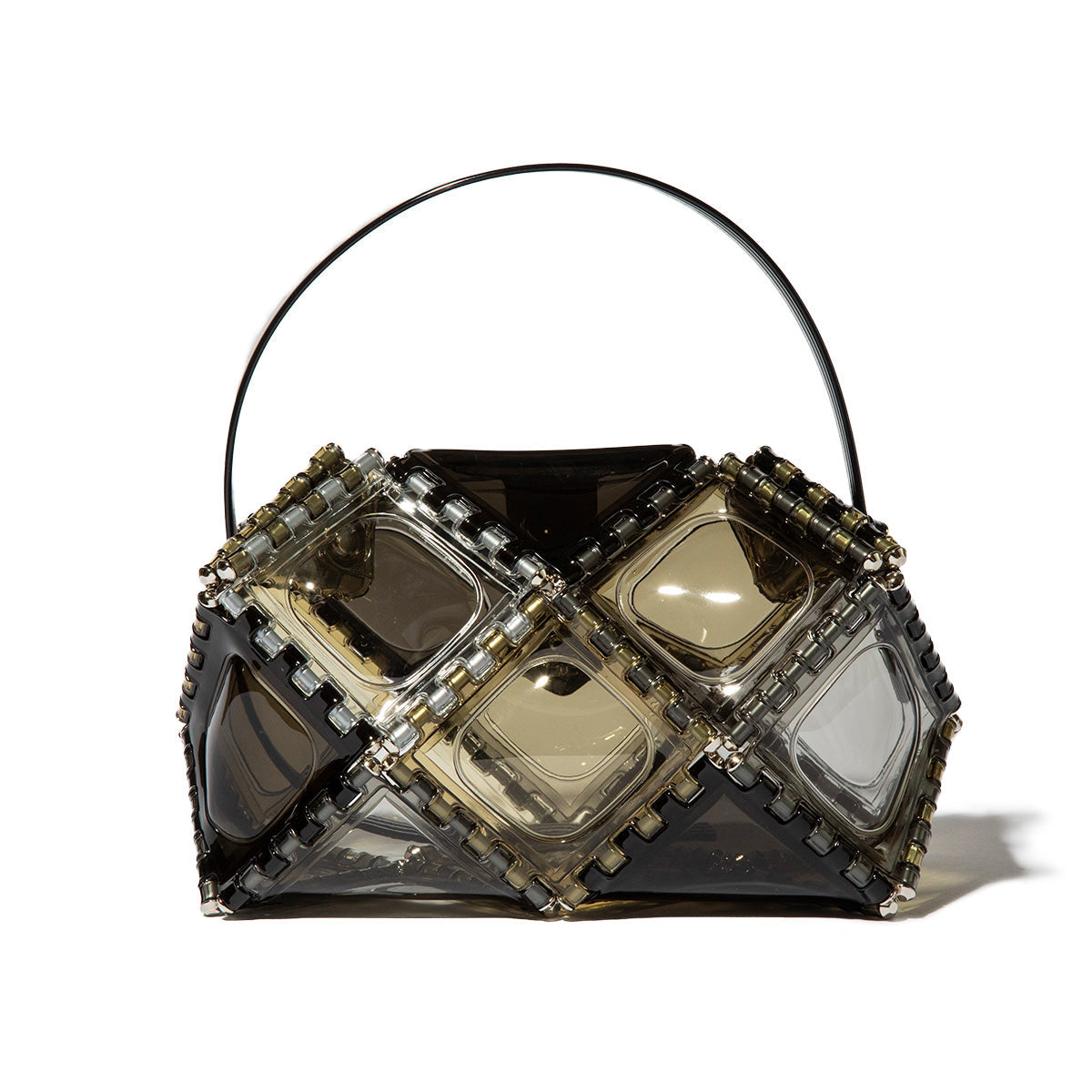 52 by HIKARUMATSUMURA CANDY SMOKY S ゴジュウニバイヒカルマツムラ キャンディスモーキーS 14BP037【レディース ハンドバッグ ショルダー 2WAY 軽量 PVC素材 25FW】