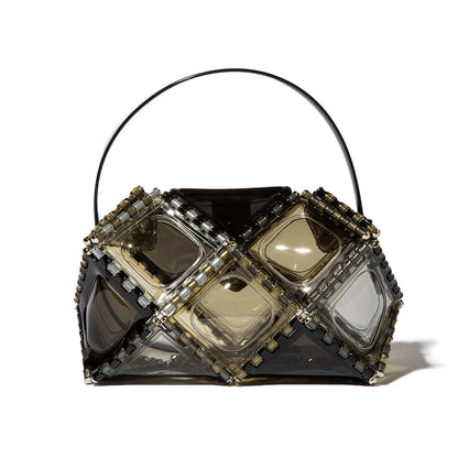 52 by HIKARUMATSUMURA CANDY SMOKY S ゴジュウニバイヒカルマツムラ キャンディスモーキーS 14BP037【レディース ハンドバッグ ショルダー 2WAY 軽量 PVC素材 25FW】