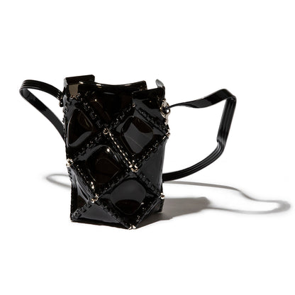 52 by HIKARUMATSUMURA MINI SHOULDER ゴジュウニバイヒカルマツムラ ミニショルダー 14BP046【レディース ショルダーバッグ  軽量 PVC素材 コンパクト 25FW】