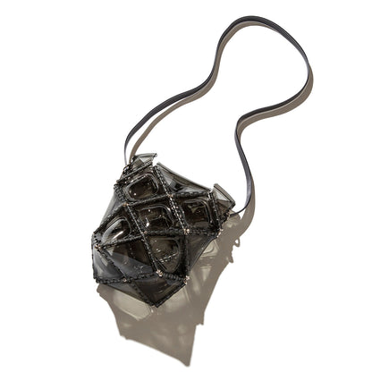 52 by HIKARUMATSUMURA MINI SHOULDER ゴジュウニバイヒカルマツムラ ミニショルダー 14BP046【レディース ショルダーバッグ  軽量 PVC素材 コンパクト 25FW】