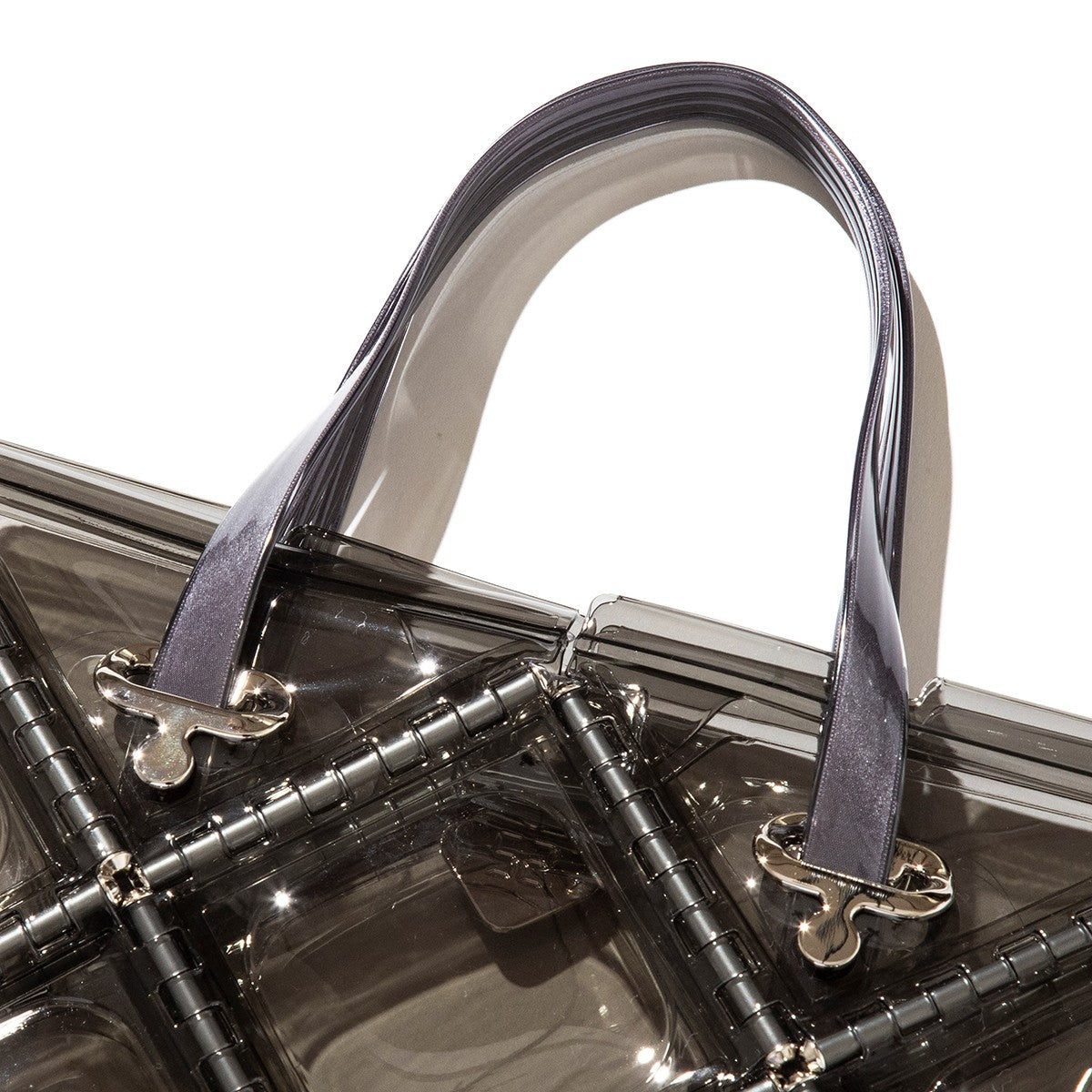 52 by HIKARUMATSUMURA FLAT TOTE MINI ゴジュウニバイヒカルマツムラ フラット トート ミニ 14BP047【レディース ミニトートバッグ ミニマル コンパクト 光沢感 25FW】