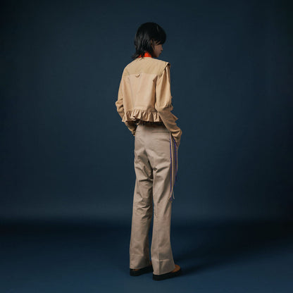 NON TOKYO MULTIPOCKET FRILLVEST ノントーキョー マルチポケットフリルベスト NON-25A-0801【レディース 通気性 バイカラー フィッシングベスト 25FW】