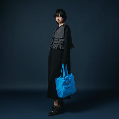 NON TOKYO MULTIPOCKET FRILLVEST ノントーキョー マルチポケットフリルベスト NON-25A-0801【レディース 通気性 バイカラー フィッシングベスト 25FW】