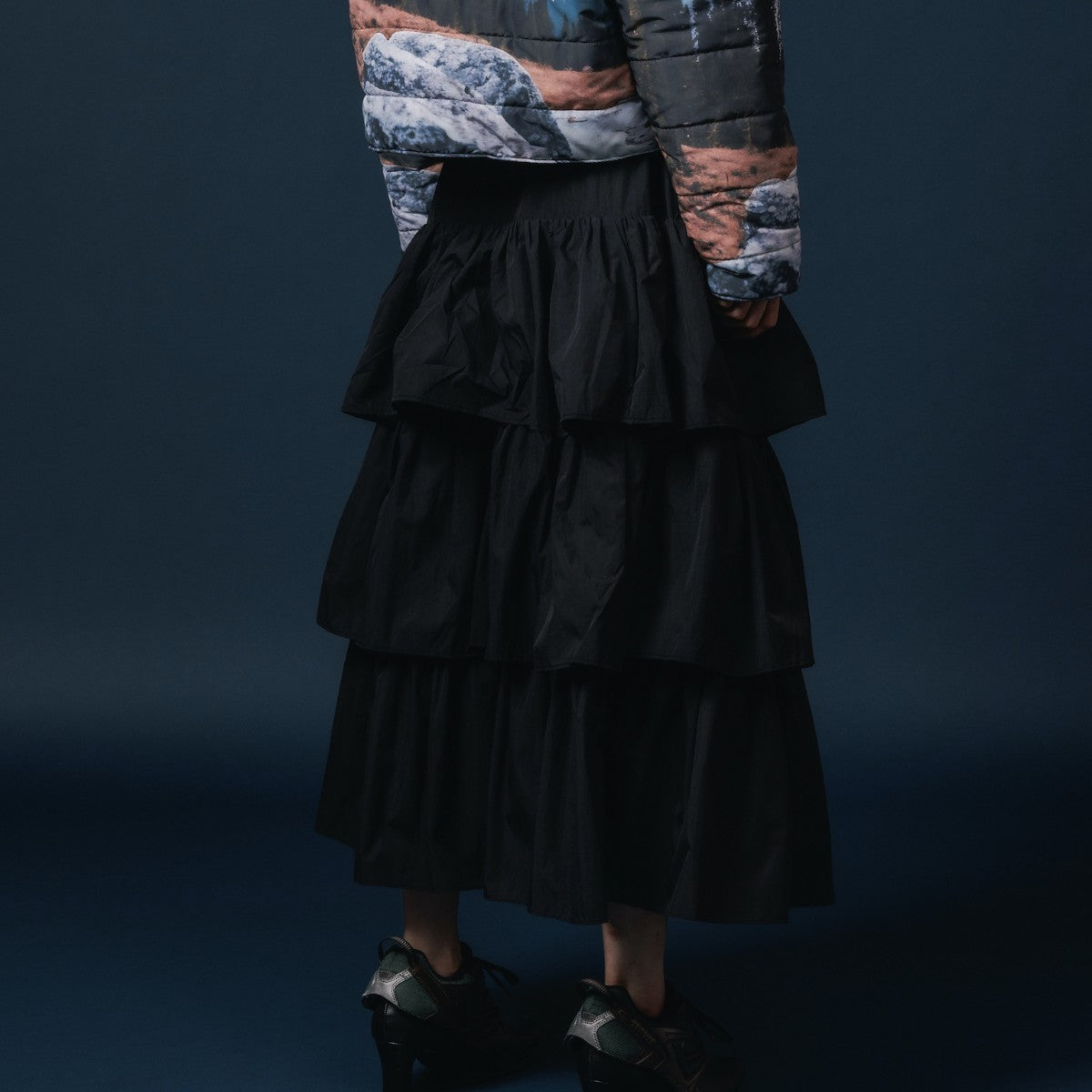 NON TOKYO NYLON TIEREDSKIRT NON-25A-0802 – Kinetics（キネティクス