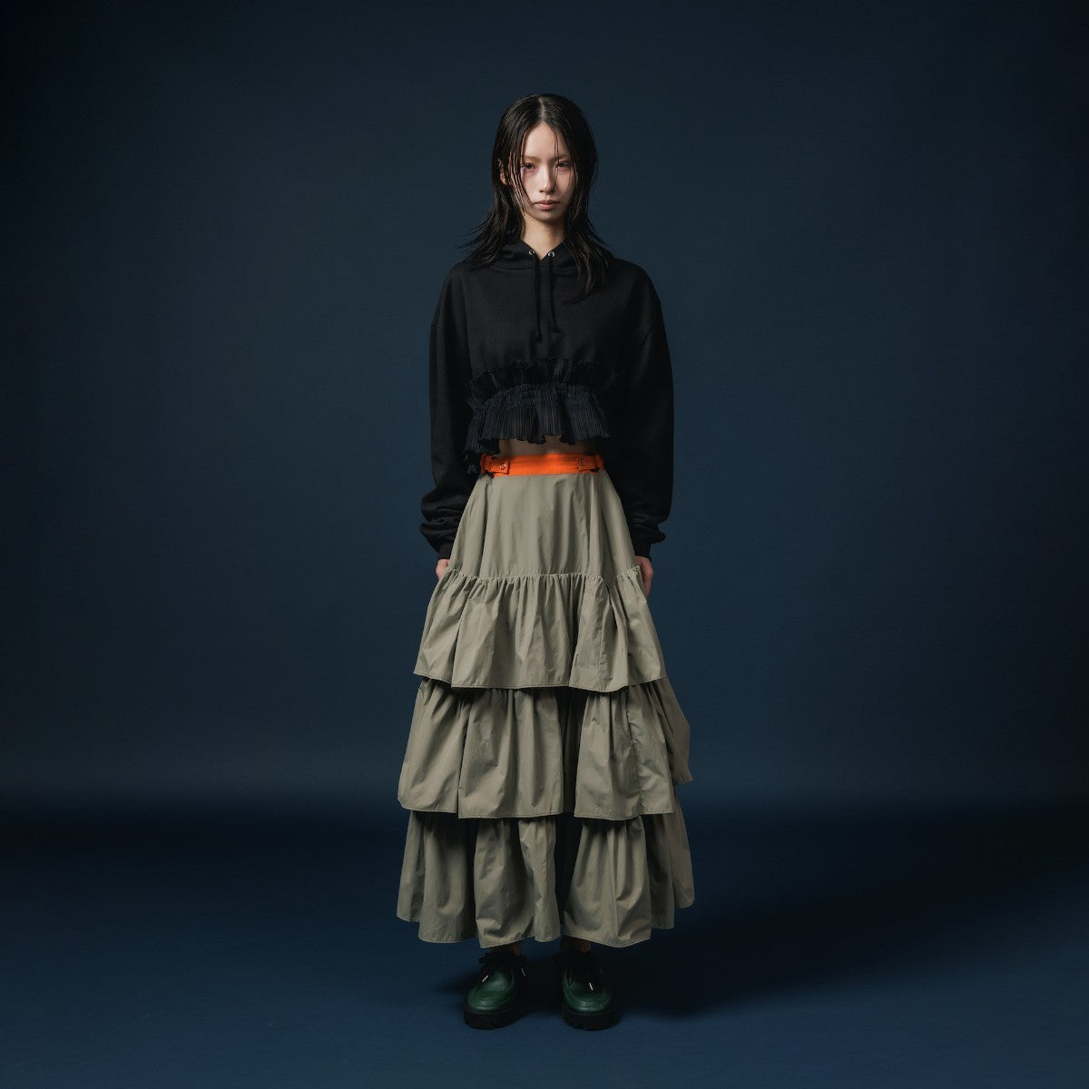 ♡NON TOKYO♡ティアードスカート❤︎黒❤︎ NON TOKYO NYLON TIEREDSKIRT NON-25A-0802 – Kinetics（キネティクス