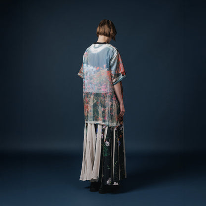 NON TOKYO DIRECT PRINT SHEER T-SHIRT ノントーキョー ダイレクトプリントシアーＴシャツ NON-25A-0808【レディース WOMENブランド 楽天NG 25FW】
