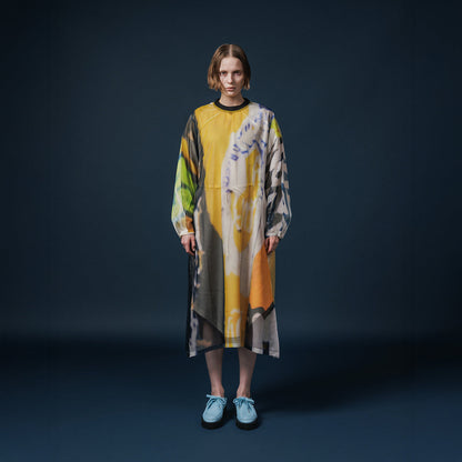 NON TOKYO DIRECT PRINT SHEER ONE-PIECE  ノントーキョー ダイレクトプリントシアーワンピース NON-25A-0809【レディース WOMENブランド 楽天NG 25FW】