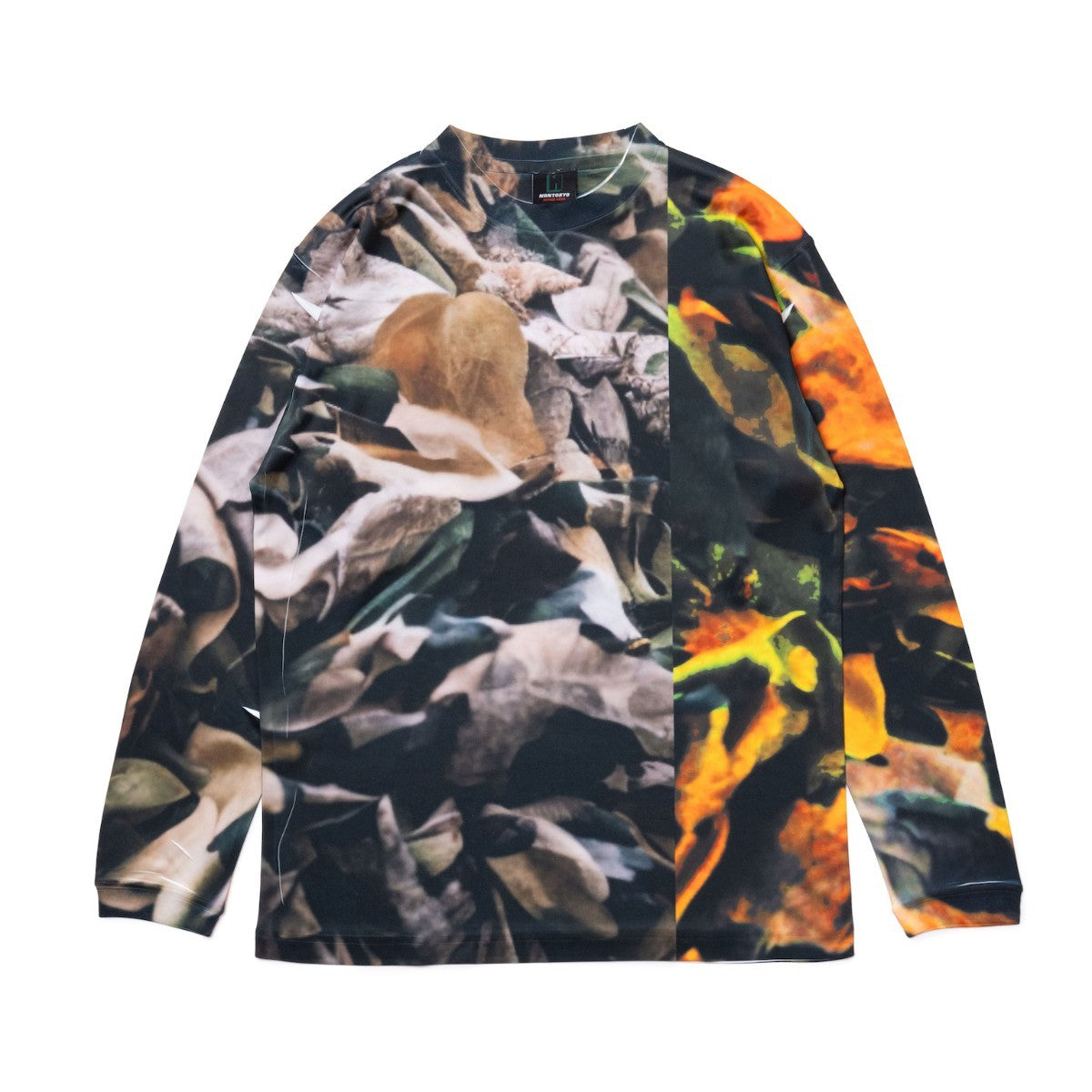 NON TOKYO DIRECT PRINT L/S T-SHIRT ノントーキョー ダイレクトプリント長袖Tシャツ NON-25A-0827【レディース 長袖Tシャツ 転写プリント 速乾性 一点物 25FW】