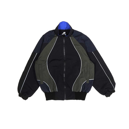 NON TOKYO REVERSIBLE SWITCHING BLOUSON & SCARF ノントーキョー リバーシブルスイッチングブルゾン&スカーフ NON-25A-0907【レディース リバーシブル ブルゾン バイカラー 25FW】