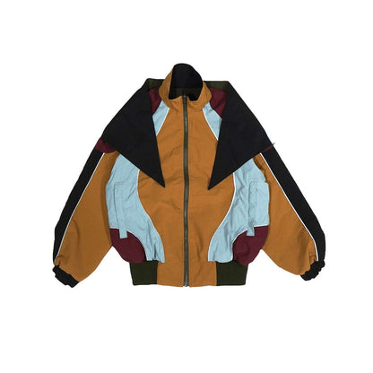 NON TOKYO REVERSIBLE SWITCHING BLOUSON & SCARF ノントーキョー リバーシブルスイッチングブルゾン&スカーフ NON-25A-0907【レディース リバーシブル ブルゾン バイカラー 25FW】