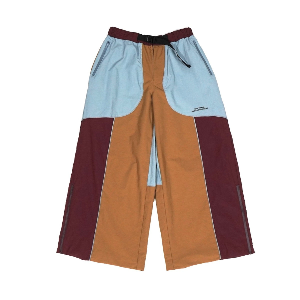 NON TOKYO SWITCHING NYLON PANTS ノントーキョー スイッチングナイロンパンツ NON-25A-0908【レディース ナイロンパンツ リフレクター反射 サイドジップ 25FW】