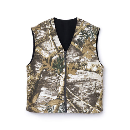 NON TOKYO REVERSIBLE MULTI POCKET VEST ノントーキョー リバーシブルマルチポケットベスト NON-25A-0915【レディース ベスト リバーシブル 迷彩 ポケット付き 25FW】