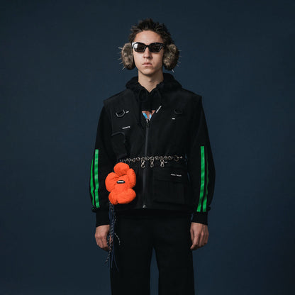 NON TOKYO REVERSIBLE MULTI POCKET VEST ノントーキョー リバーシブルマルチポケットベスト NON-25A-0915【レディース ベスト リバーシブル 迷彩 ポケット付き 25FW】