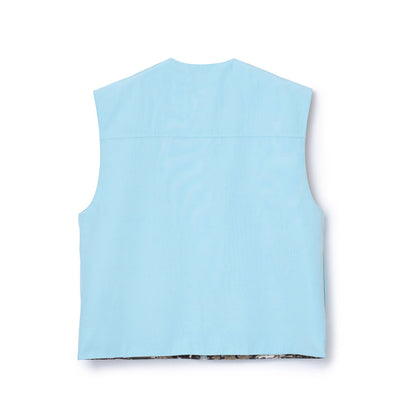 NON TOKYO REVERSIBLE MULTI POCKET VEST ノントーキョー リバーシブルマルチポケットベスト NON-25A-0915【レディース ベスト リバーシブル 迷彩 ポケット付き 25FW】