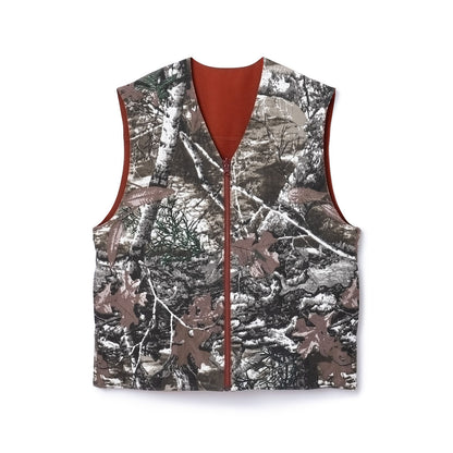 NON TOKYO REVERSIBLE MULTI POCKET VEST ノントーキョー リバーシブルマルチポケットベスト NON-25A-0915【レディース ベスト リバーシブル 迷彩 ポケット付き 25FW】