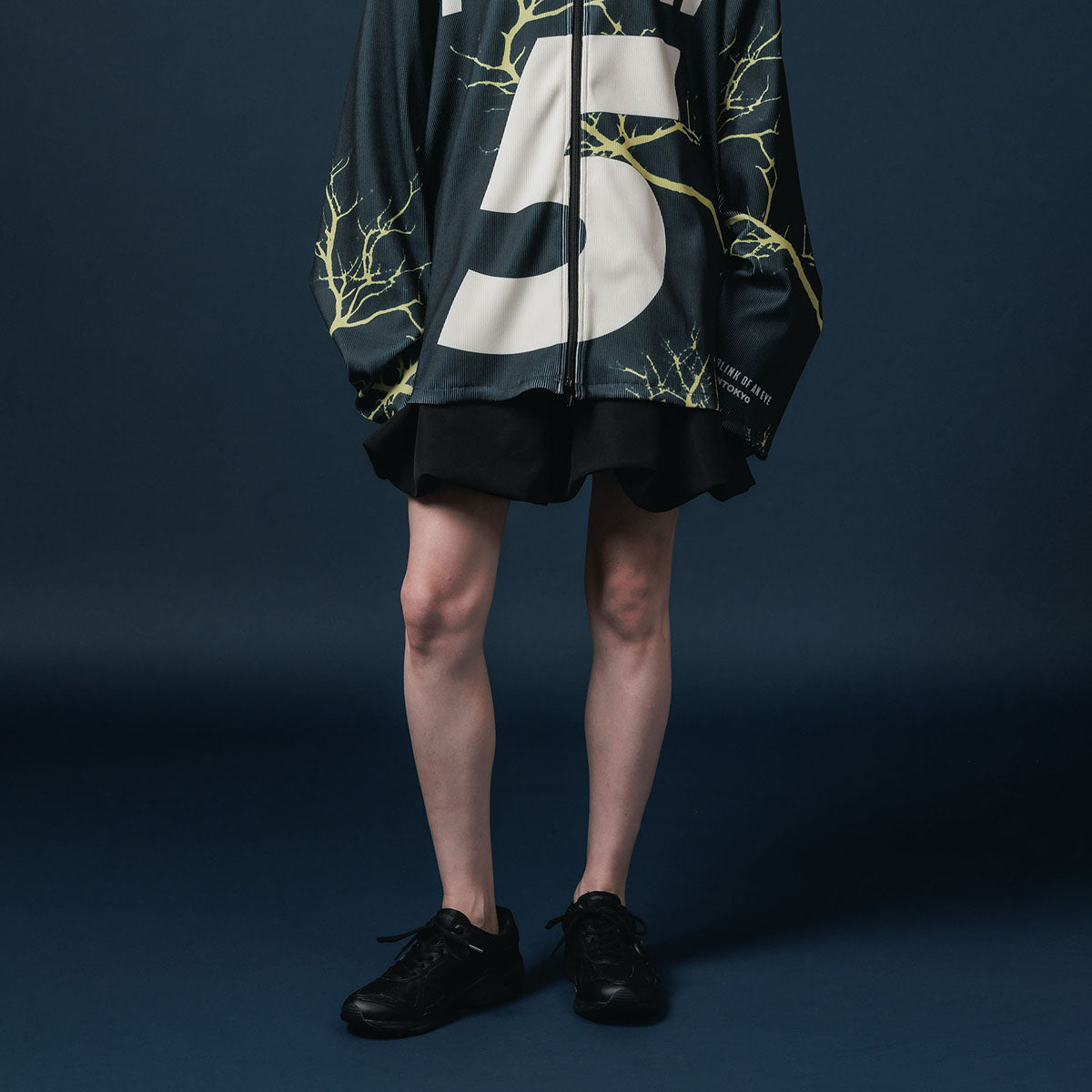NON TOKYO BALLOON MINI SKIRT ノントーキョー バルーンミニスカート NON-25A-0916【レディース バルーンシルエット アジャスター付き 軽量ナイロン ポケット付き 25FW】
