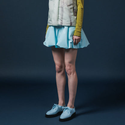 NON TOKYO BALLOON MINI SKIRT ノントーキョー バルーンミニスカート NON-25A-0916【レディース バルーンシルエット アジャスター付き 軽量ナイロン ポケット付き 25FW】