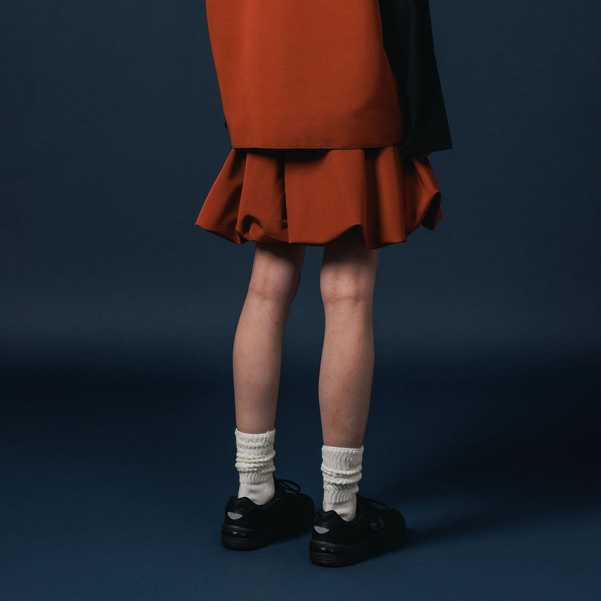 NON TOKYO BALLOON MINI SKIRT ノントーキョー バルーンミニスカート NON-25A-0916【レディース バルーンシルエット アジャスター付き 軽量ナイロン ポケット付き 25FW】