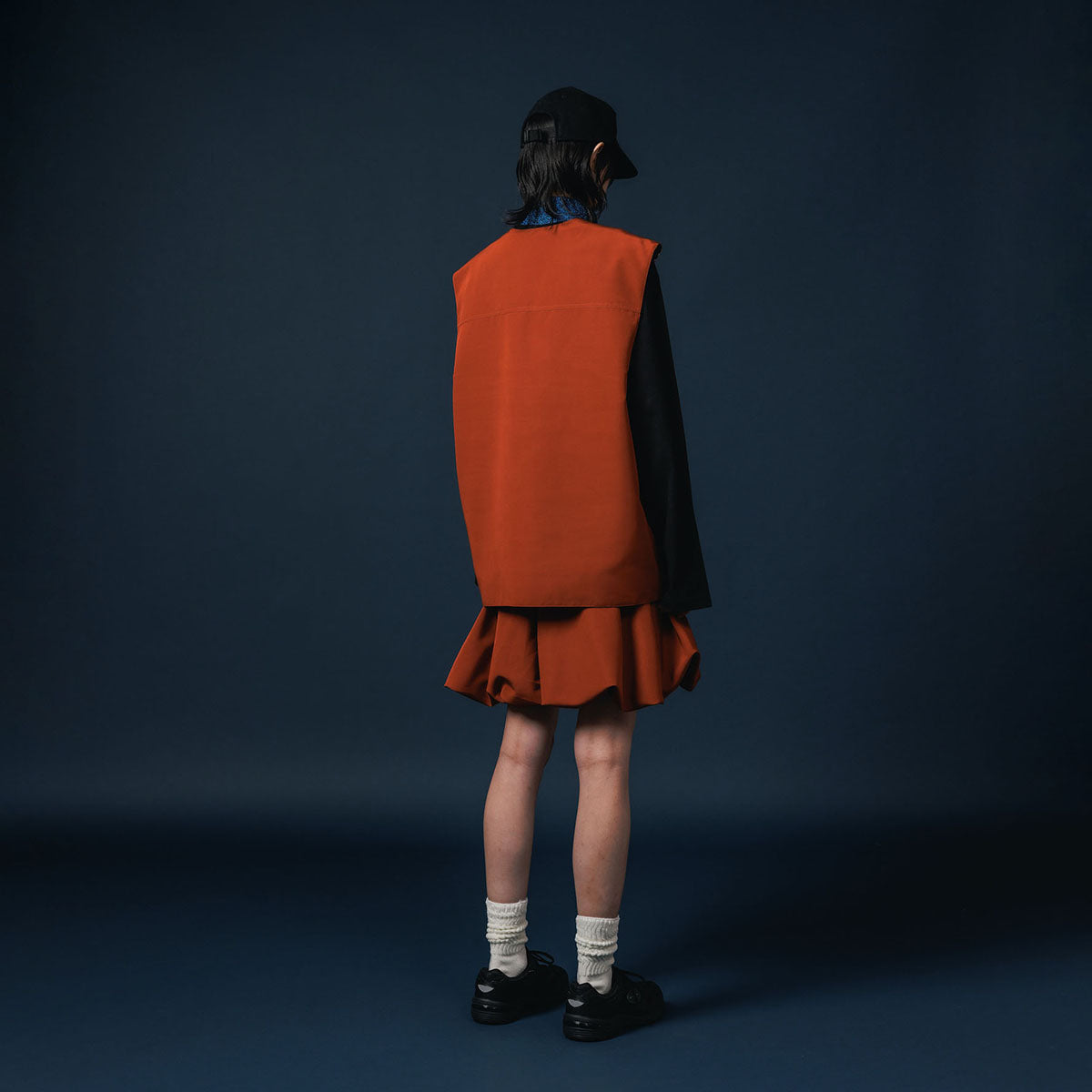 NON TOKYO BALLOON MINI SKIRT ノントーキョー バルーンミニスカート NON-25A-0916【レディース バルーンシルエット アジャスター付き 軽量ナイロン ポケット付き 25FW】