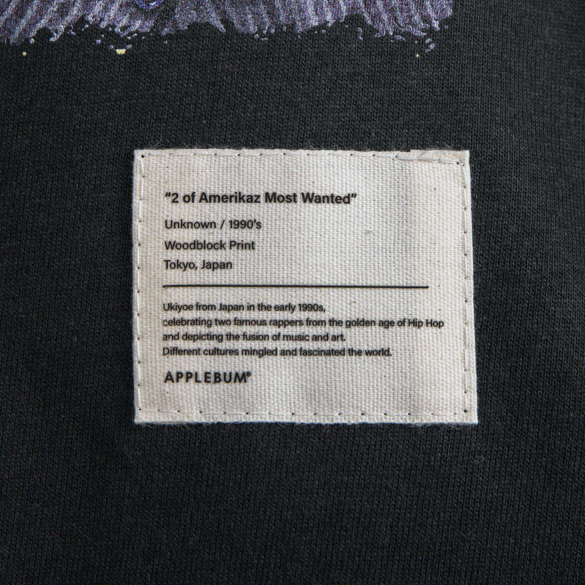 APPLEBUM “2 Of Amerikaz Most Wanted” 浮世絵 T-Shirt KF2511103 