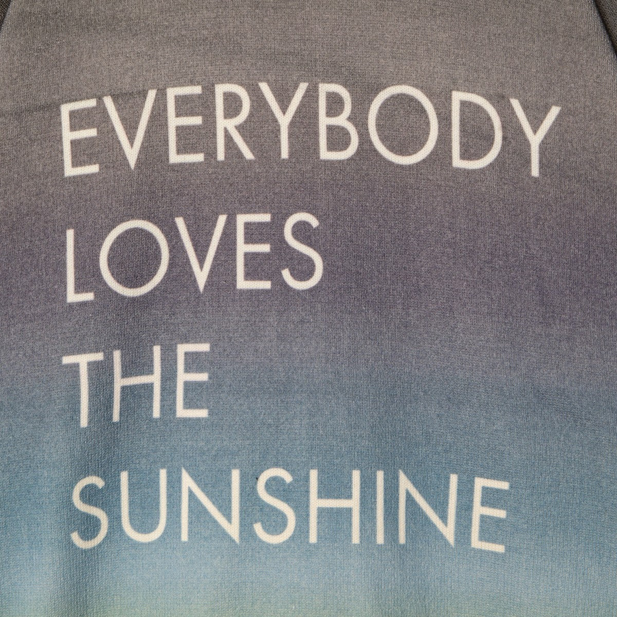 APPLEBUM “Sunshine” Knit Sweater アップルバム “サンシャイン” ニット セーター HS2510501【メンズ トップス コットンニット グラデーション プリントデザイン 25FW】