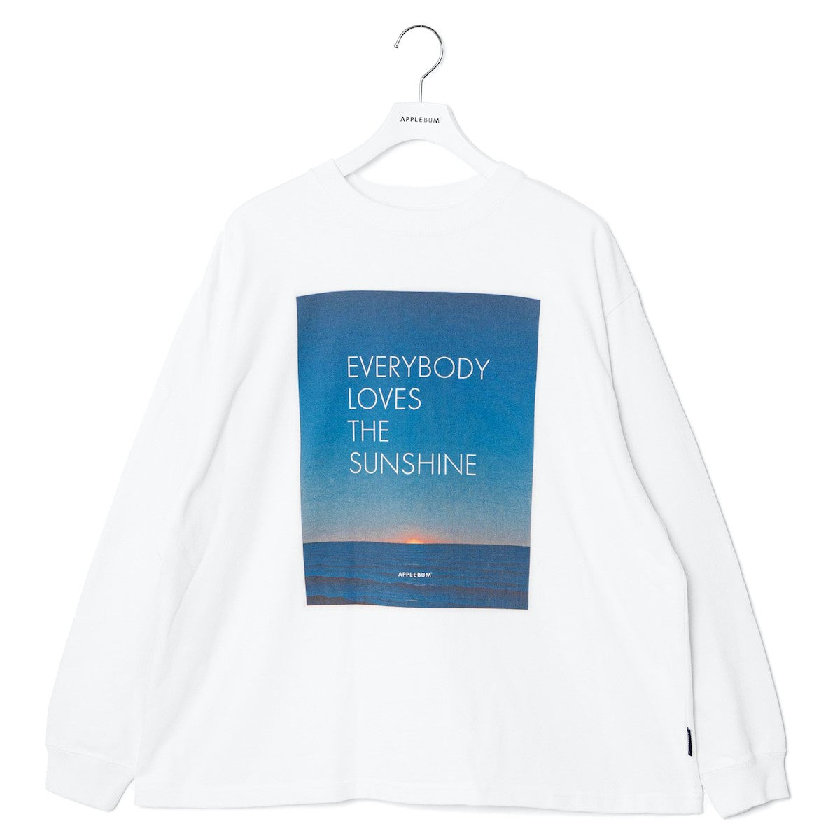 APPLEBUM “New Sunshine” L/S T-shirt アップルバム “ニュー サンシャイン” ロングスリーブ Tシャツ HS2511119【メンズ 長袖Tシャツ グラフィック フロントプリント ヘビーウェイト 25SS】