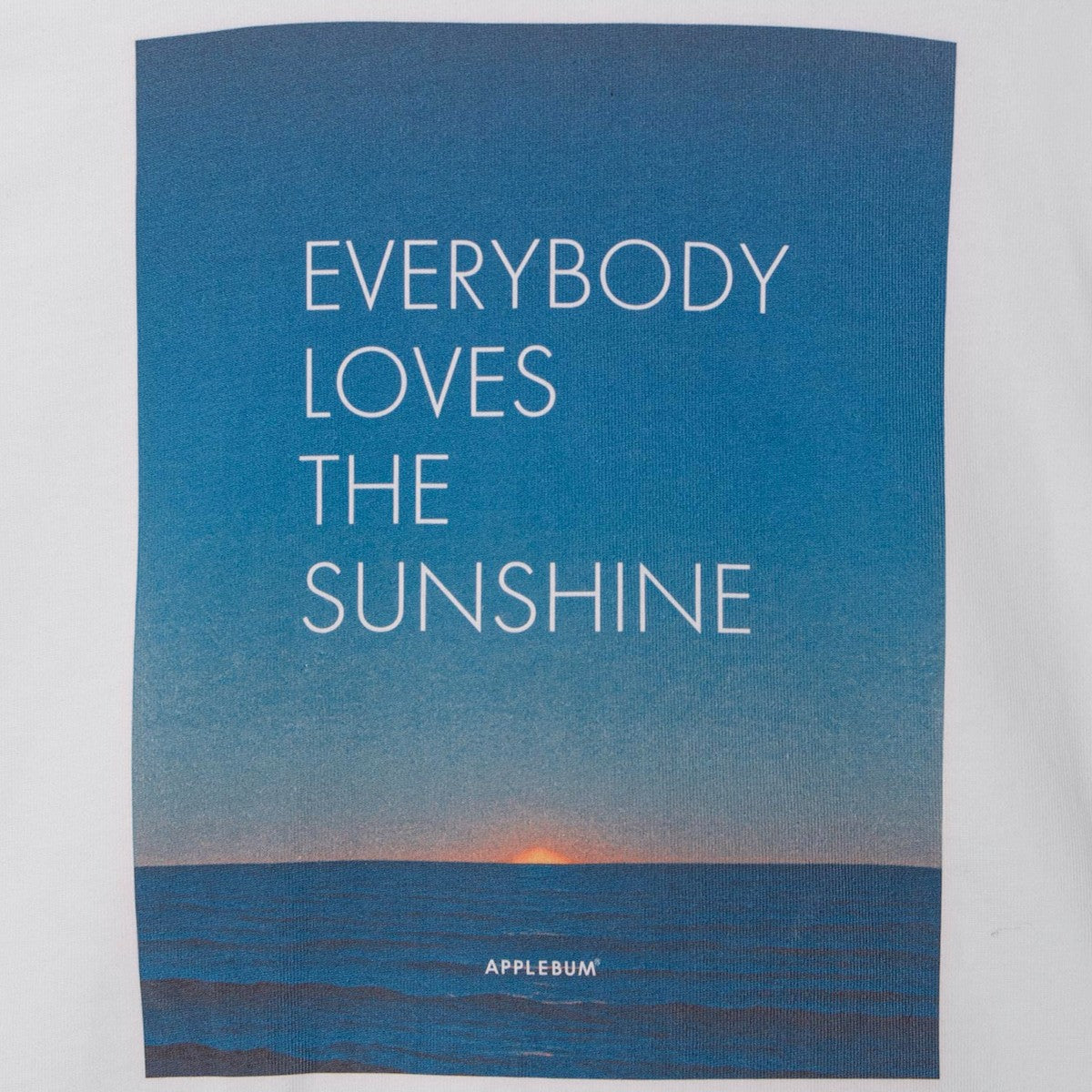 APPLEBUM “New Sunshine” L/S T-shirt アップルバム “ニュー サンシャイン” ロングスリーブ Tシャツ HS2511119【メンズ 長袖Tシャツ グラフィック フロントプリント ヘビーウェイト 25SS】