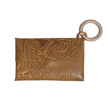 坩堝 MINI WALLET （OT×GNUOYP） RUTSUBO ミニウォレット R25SP-OT-AC【メンズ レザーウォレット ミニ財布 カードケース 牛革 名刺入れ キーホルダー 25SS】