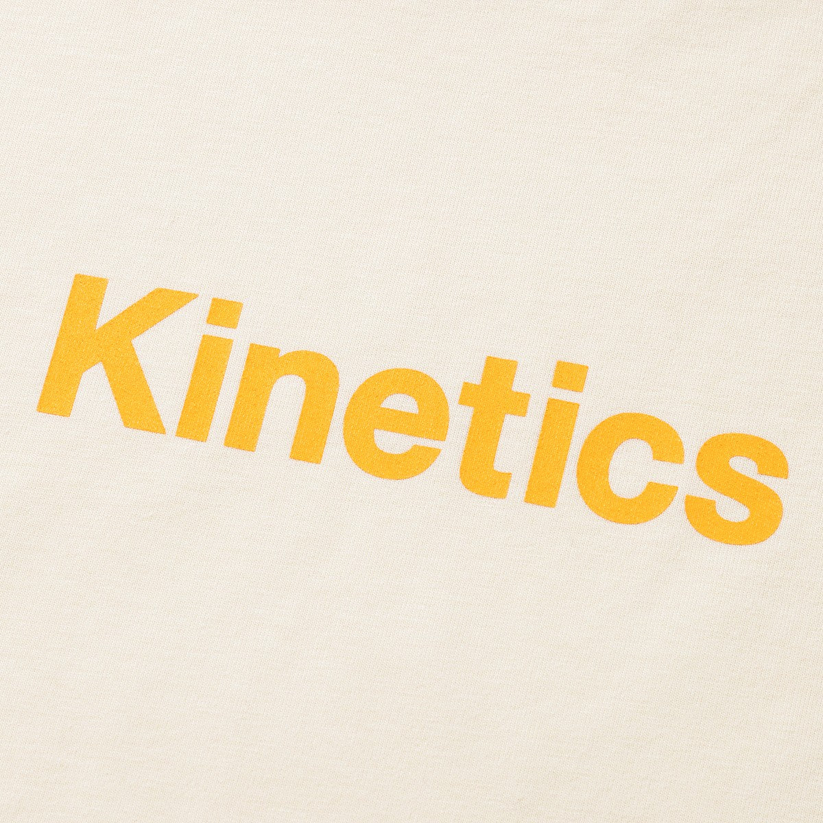 Kinetics ORIGINAL LOGO T-SHIRT キネティクス オリジナル ロゴ Tシャツ KA25T01【メンズ 半袖Tシャツ ボックスシルエット ドロップショルダー ブランドロゴ シンプル 25FW】
