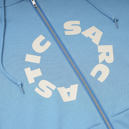 SARCASTIC Circle Lined Hood Zip サキャスティック サークル ラインド フード ジップ SAR252001【メンズ ジップパーカー ロゴ サークル 25FW】