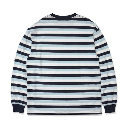 SARCASTIC Bily Stripe Long Sleeve サキャスティック ビリー ストライプ ロングスリーブ SAR252003【メンズ 長袖 Tシャツ ストライプ ボーダー 25FW】