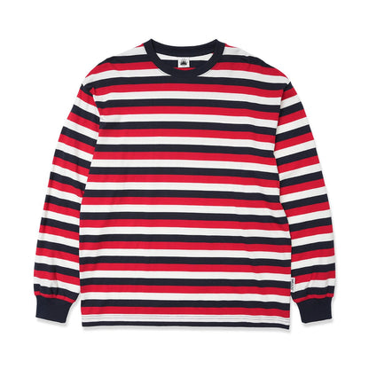 SARCASTIC Bily Stripe Long Sleeve サキャスティック ビリー ストライプ ロングスリーブ SAR252003【メンズ 長袖 Tシャツ ストライプ ボーダー 25FW】