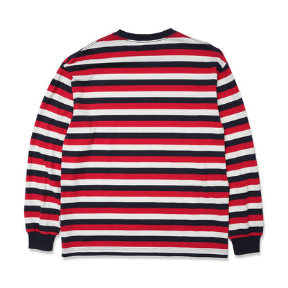 SARCASTIC Bily Stripe Long Sleeve サキャスティック ビリー ストライプ ロングスリーブ SAR252003【メンズ 長袖 Tシャツ ストライプ ボーダー 25FW】