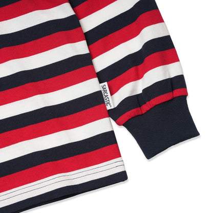 SARCASTIC Bily Stripe Long Sleeve サキャスティック ビリー ストライプ ロングスリーブ SAR252003【メンズ 長袖 Tシャツ ストライプ ボーダー 25FW】