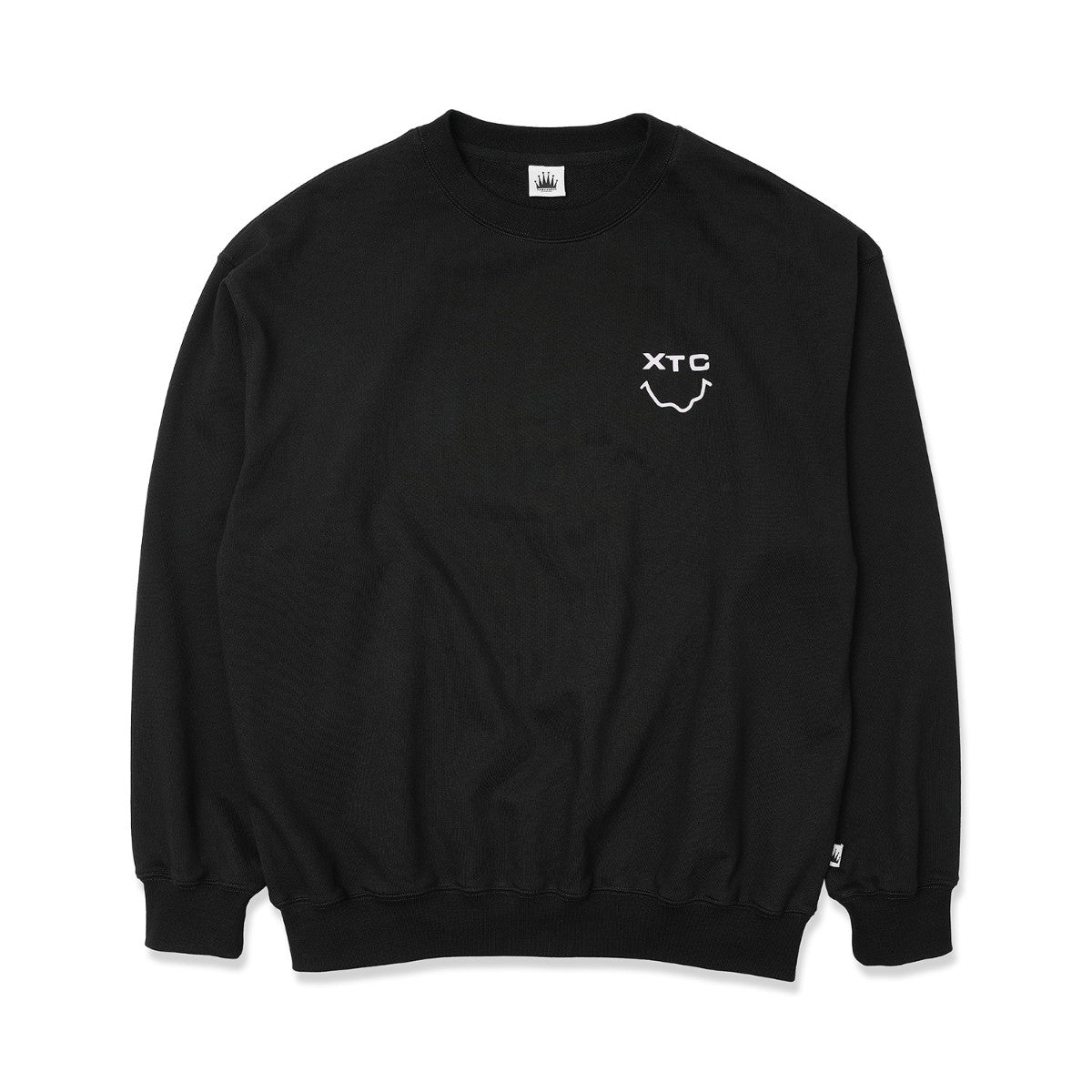 SARCASTIC XTC Face Crew サキャスティック XTC フェイス クルー SAR252007【メンズ スウェット クルーネック ロゴ 25FW】
